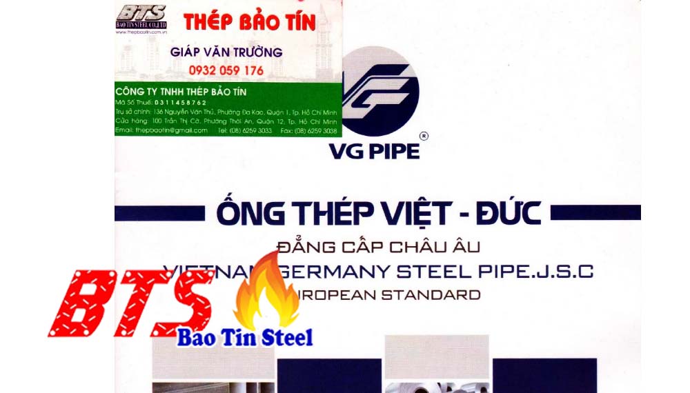 Catalogue ống thép Việt Đức