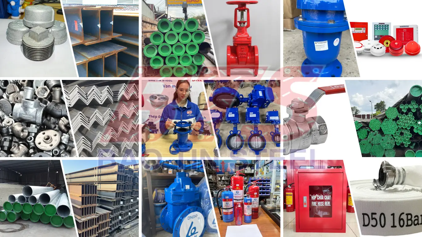 Danh mục sản phẩm Thép Bảo Tín đang cung cấp