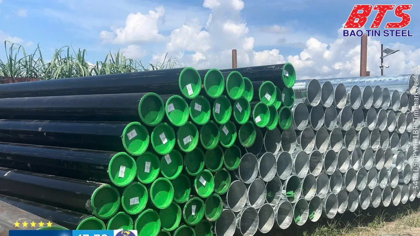 Bảo quản ống thép đúc