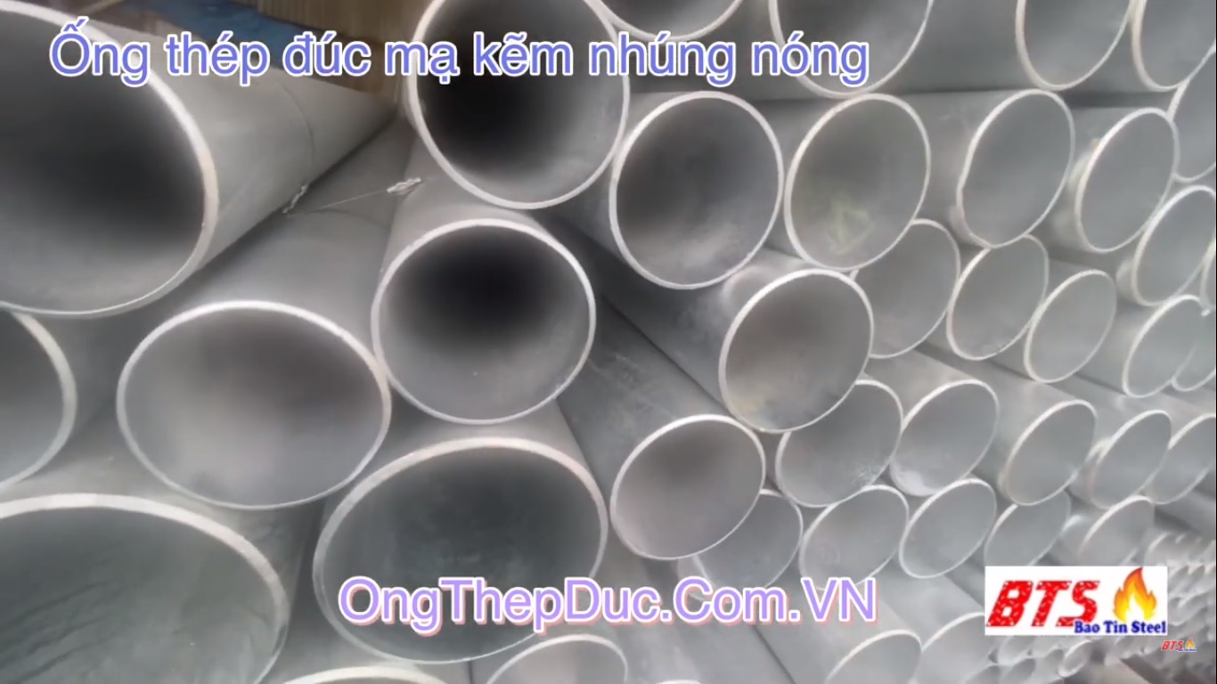 ong thep duc ma kem DN100 