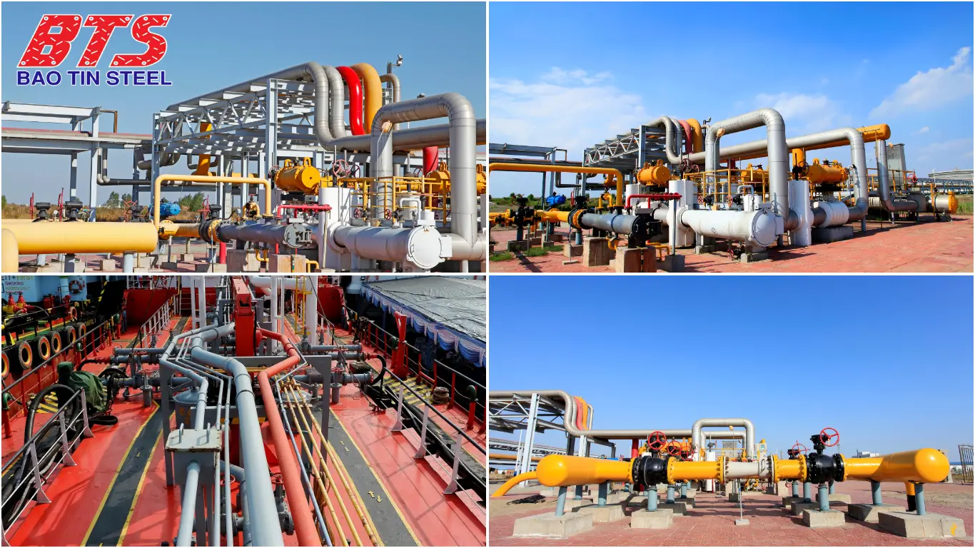 Ứng dụng trong thực tế của mặt bích thép mạ kẽm