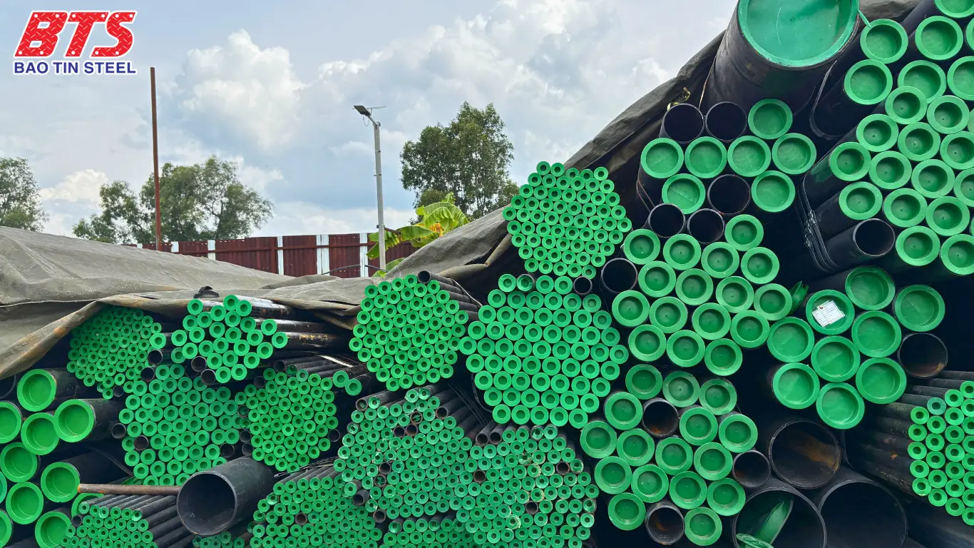 Kho ống thép đúc nhập khẩu Trung Quốc
