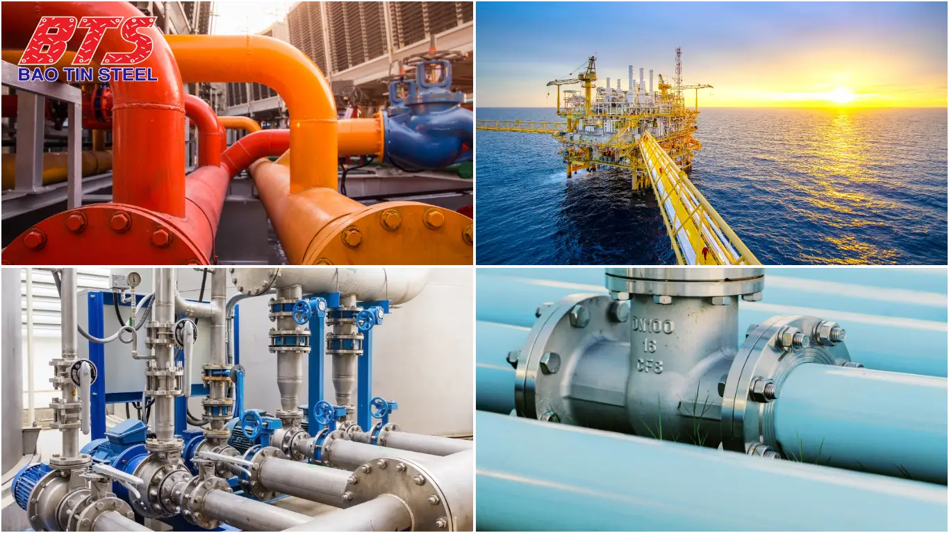 Ứng dụng của thép ống đúc phi 457