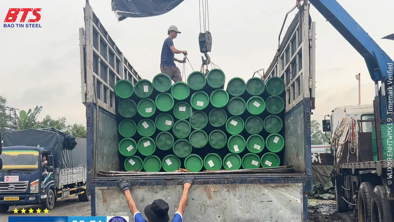 Ống thép đúc tiêu chuẩn astm a106