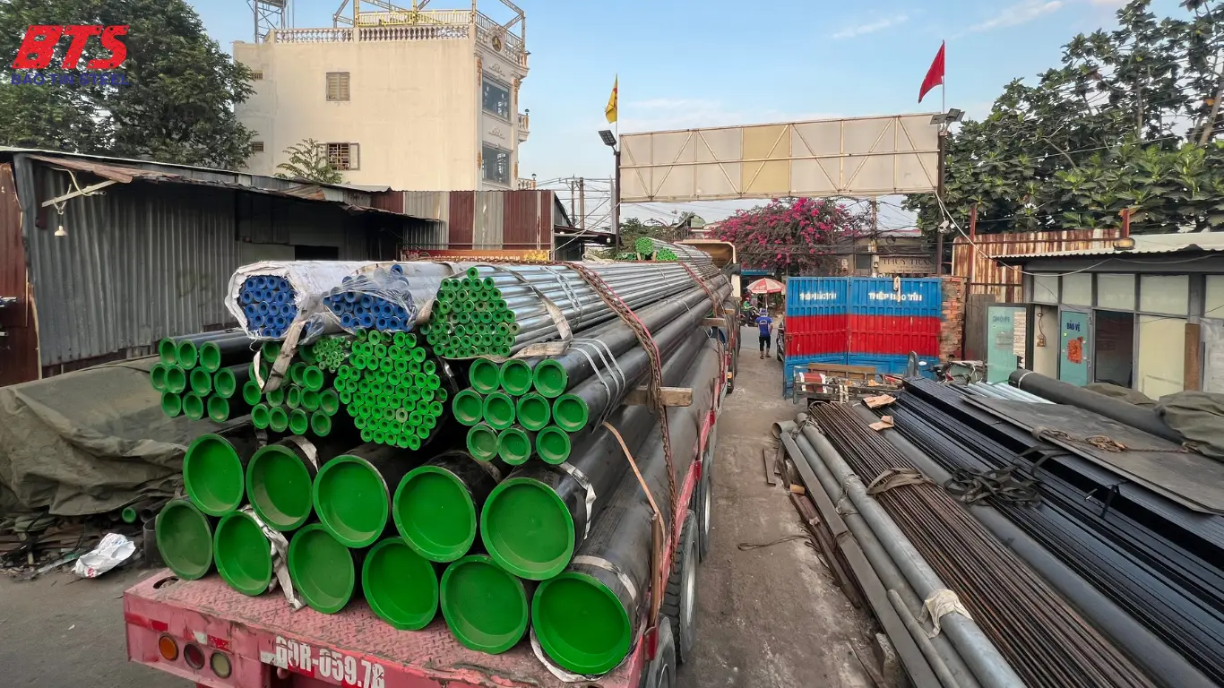 Ống thép đúc do Thép Bảo Tín cung cấp