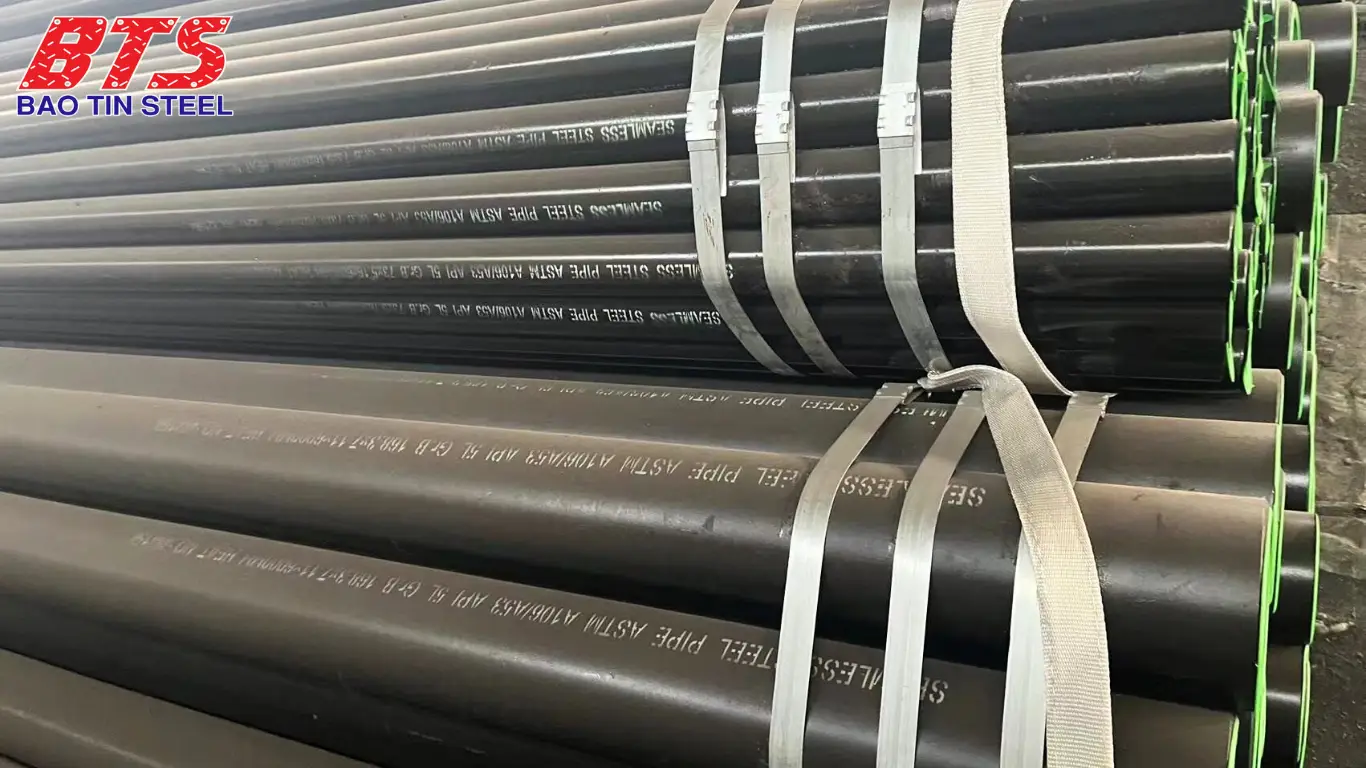 Bảng quy cách thép ống đúc phi 168