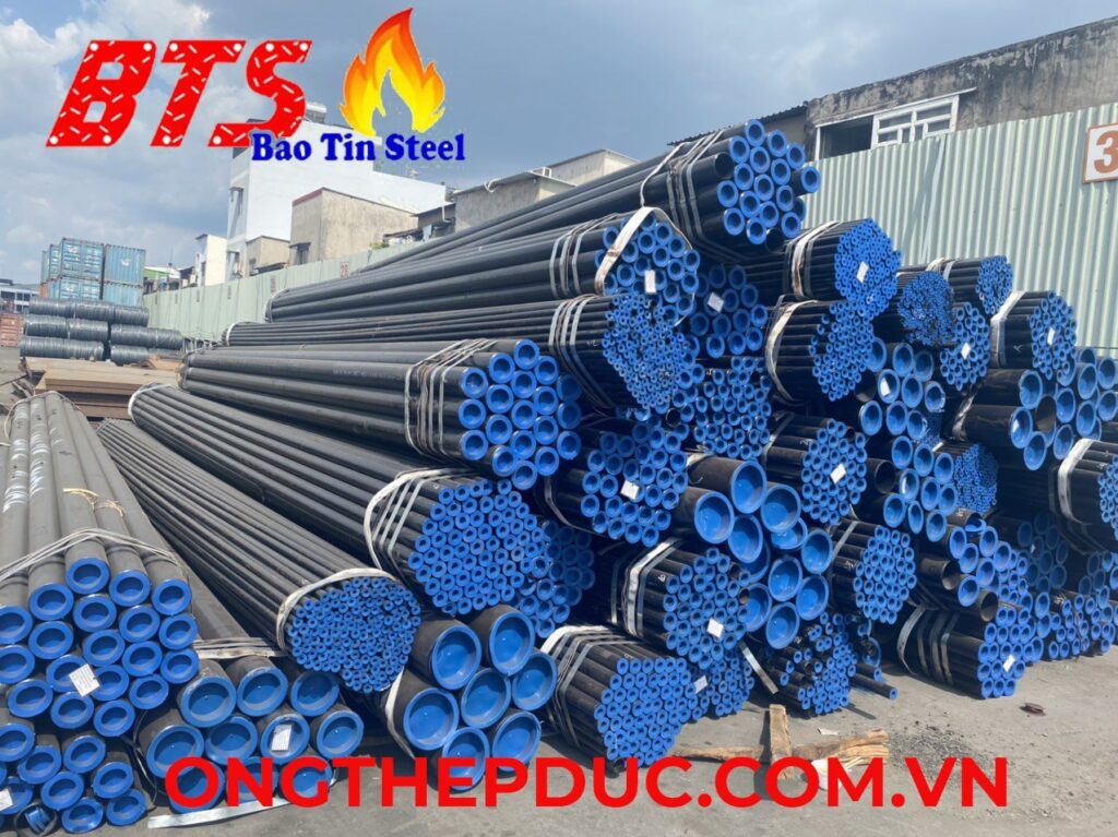 quy trình sản xuất ống thép đúc phi 406, dn400