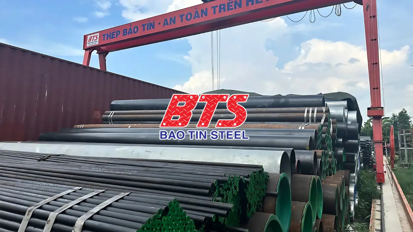 Kho ống thép đúc Thép Bảo Tín