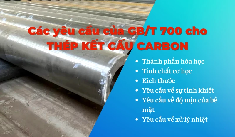 Các yêu cầu của GB/T 700 cho thép kết cấu carbon