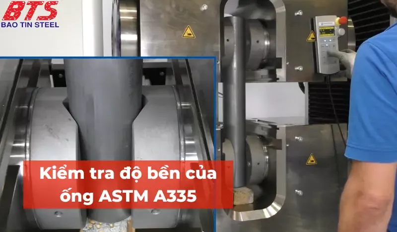 Hoạt động kiểm tra độ bền ống Hoạt động kiểm tra độ bền ống
