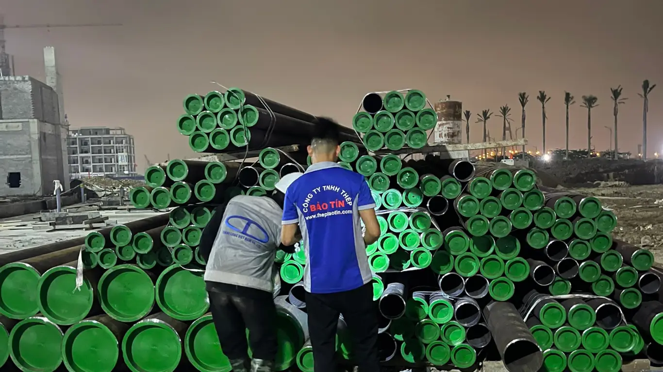 Ống thép đúc phi 102 (DN90)