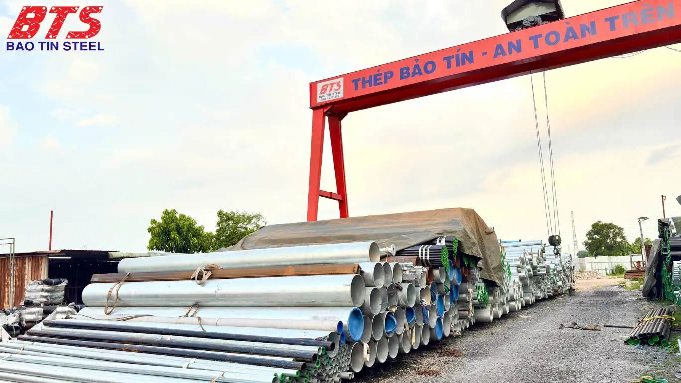 Kho ống thép Bảo Tín