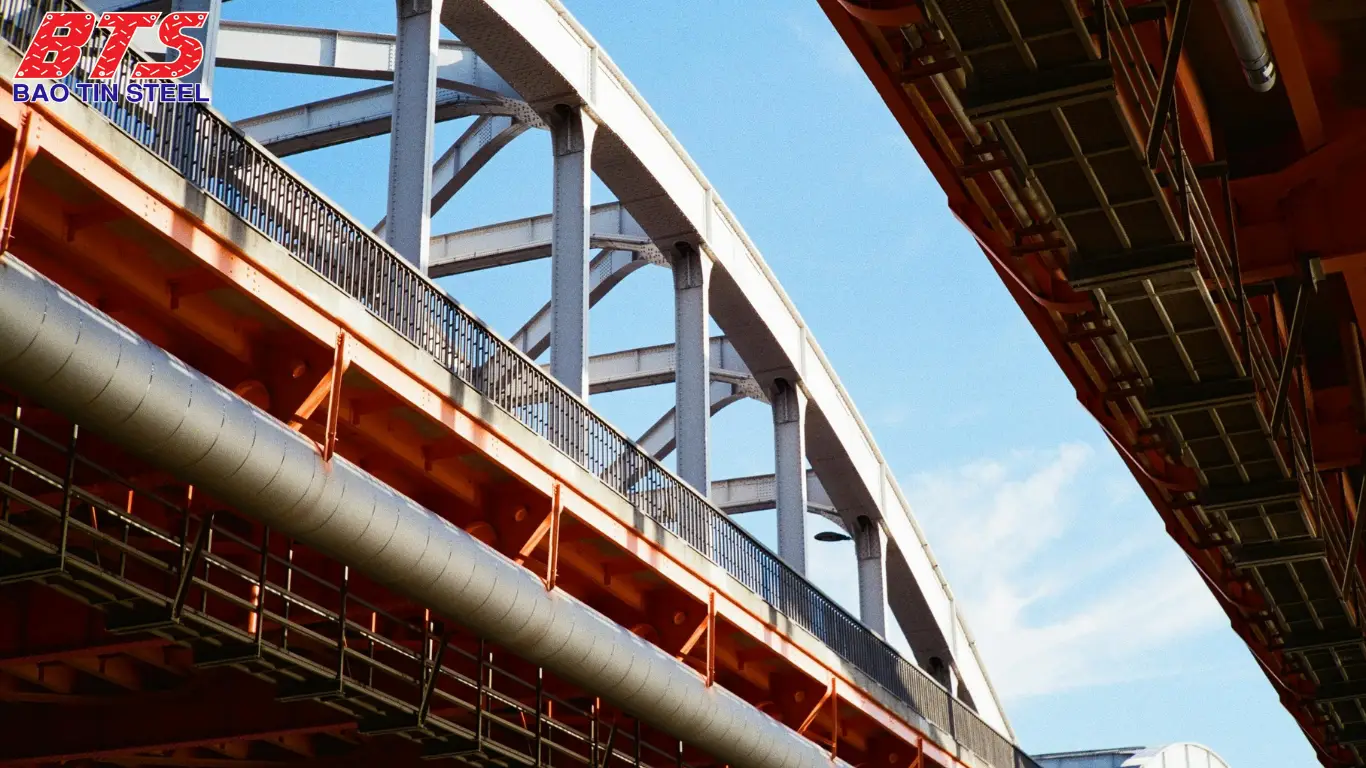 Ứng dụng trong kết cấu thép