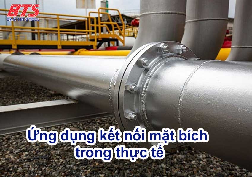 Ứng dụng của kết nối mặt bích 