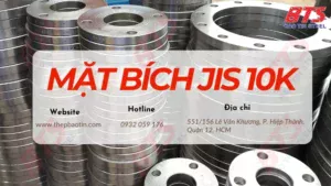 mặt bích jis 10k